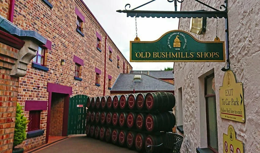 Old Bushmills Whiskey Distillery