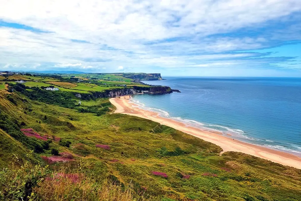 Whitepark Bay Beach on the Causeway Coast featured on the Things to Do in Northern Ireland