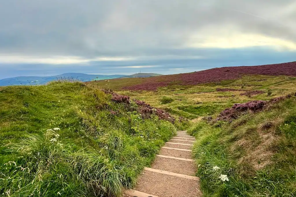 Walking trail at Cave Hill Country Park featured on the Things to Do in Belfast