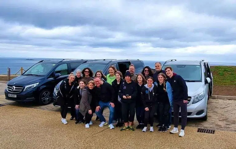 Customers at the Causeway Coast