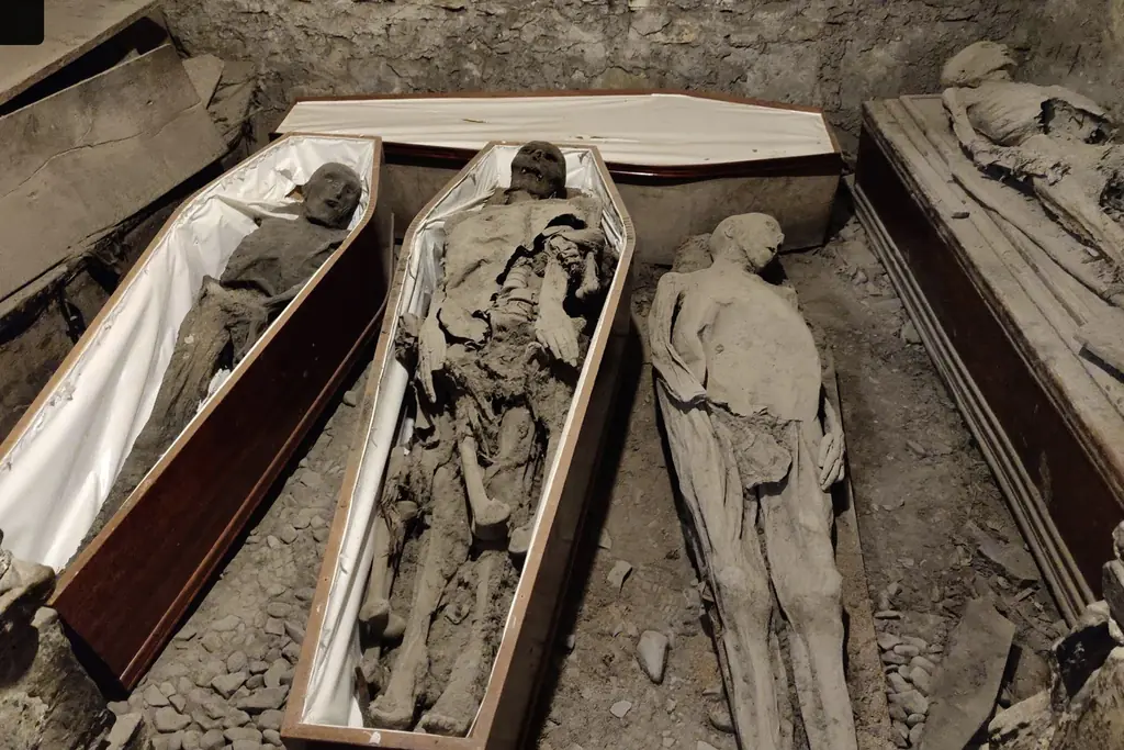 Mummified remains at St Michan’s Church featured on our Things to do in Dublin page
