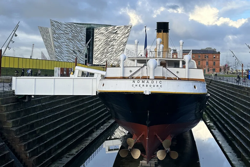 Titanic Belfast and Mural Tour visiting SS Nomadic and Titanic Belfast