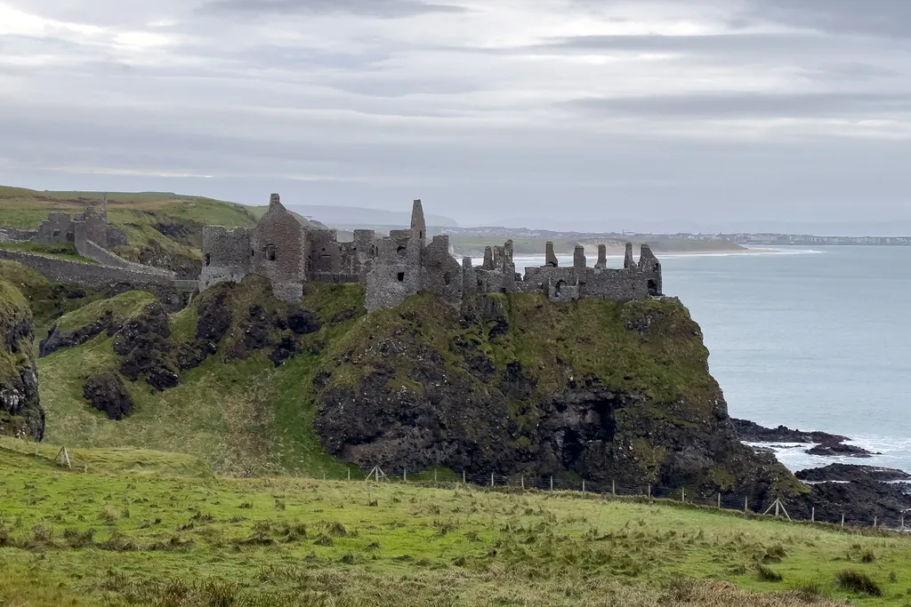 Dunluce Castle, the Game of Thrones filming location for the Iron Islands
