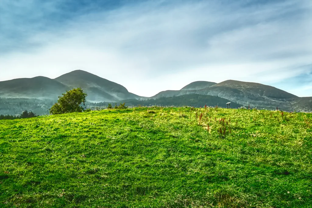 The Mourne Mountains in County Down, used for the Dothraki lands in Game of Thrones