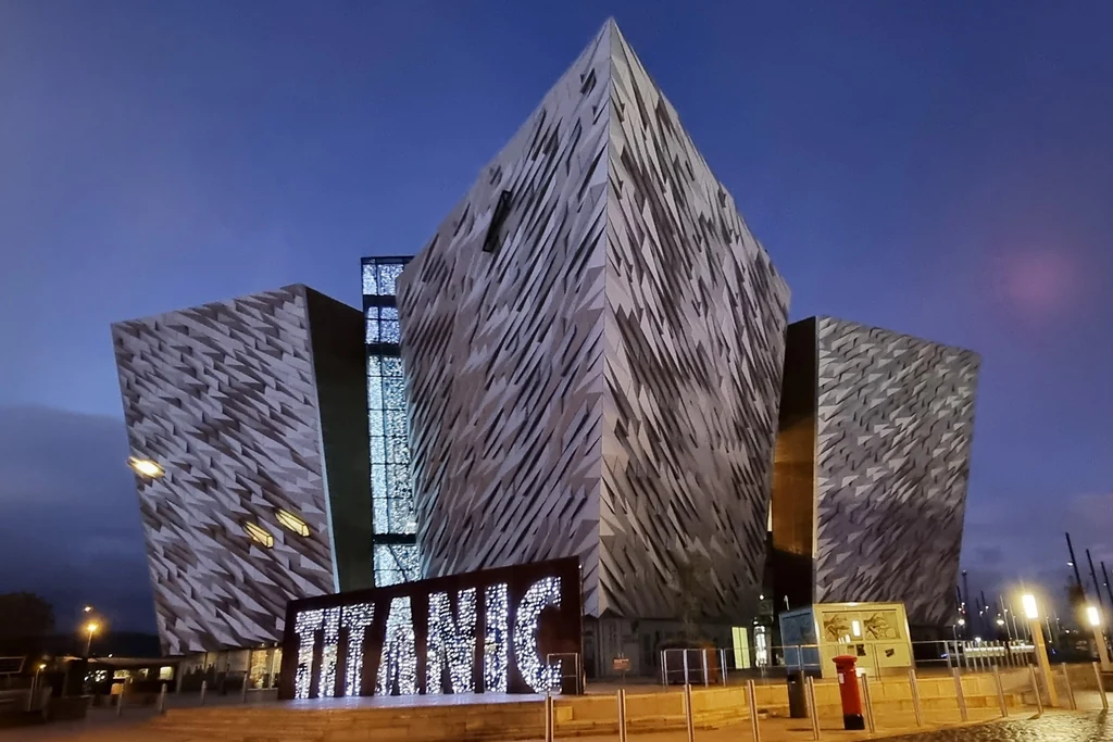 Giants Causeway and Titanic Belfast Tour visiting Titanic Belfast in the Titanic Quarter